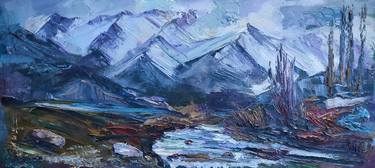 Original Impressionism Landscape Paintings by Ravil Abdulov