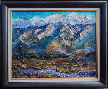Print of Impressionism Landscape Paintings by Ravil Abdulov