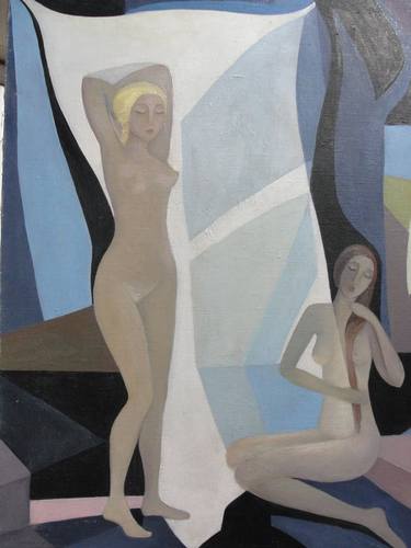 Original Realism Erotic Paintings by Ravil Abdulov
