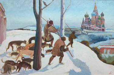 Original World Culture Paintings by Ravil Abdulov