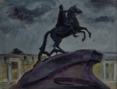 Original Realism Horse Paintings by Ravil Abdulov