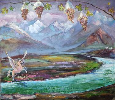 Original Realism Fantasy Paintings by Ravil Abdulov
