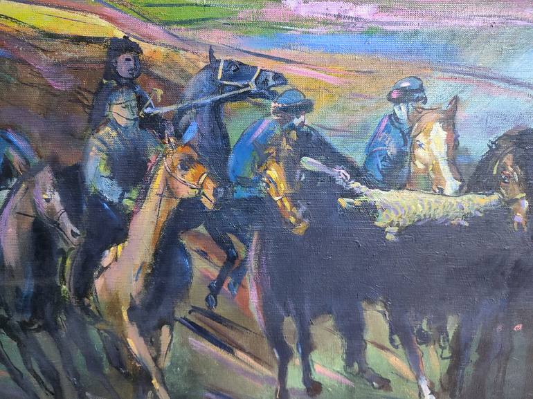 Original Horse Painting by Ravil Abdulov