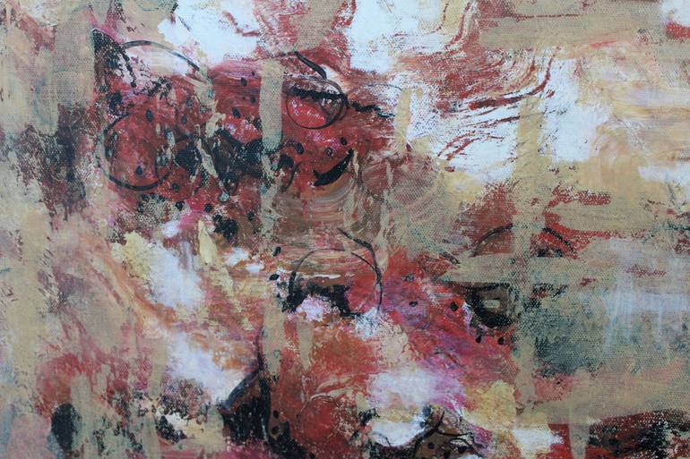 Original Abstract Expressionism Abstract Painting by Anu Rajkumari