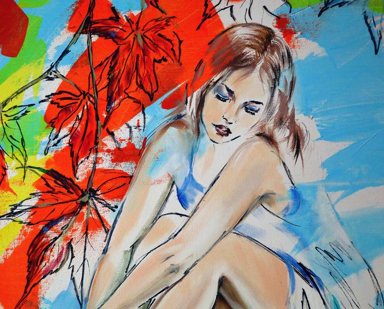 Original Figurative Women Painting by Igor Fominykh