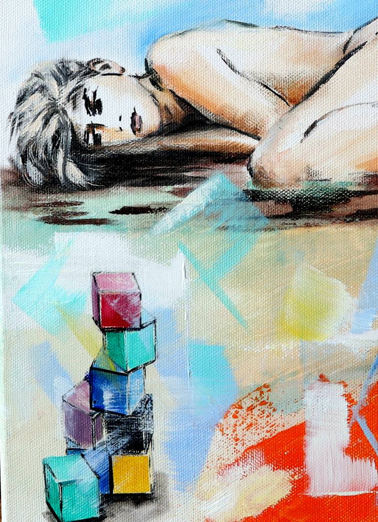 Original Figurative Nude Painting by Igor Fominykh