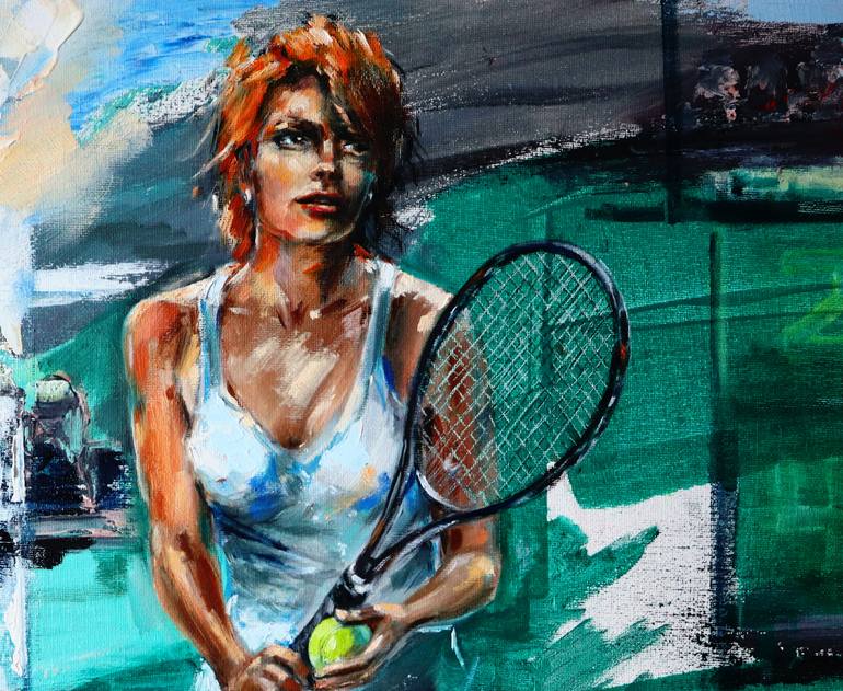 Original Figurative Sports Painting by Igor Fominykh