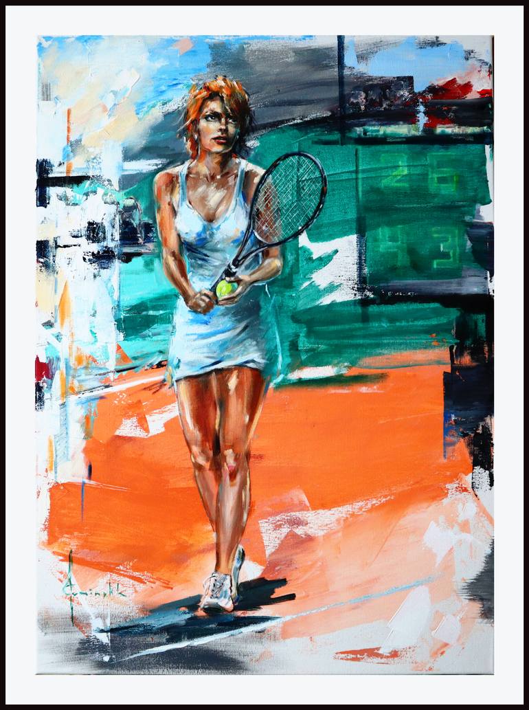 Original Figurative Sports Painting by Igor Fominykh