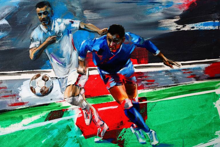 Original Sport Painting by Igor Fominykh