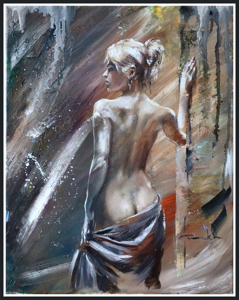 Original Nude Painting by Igor Fominykh