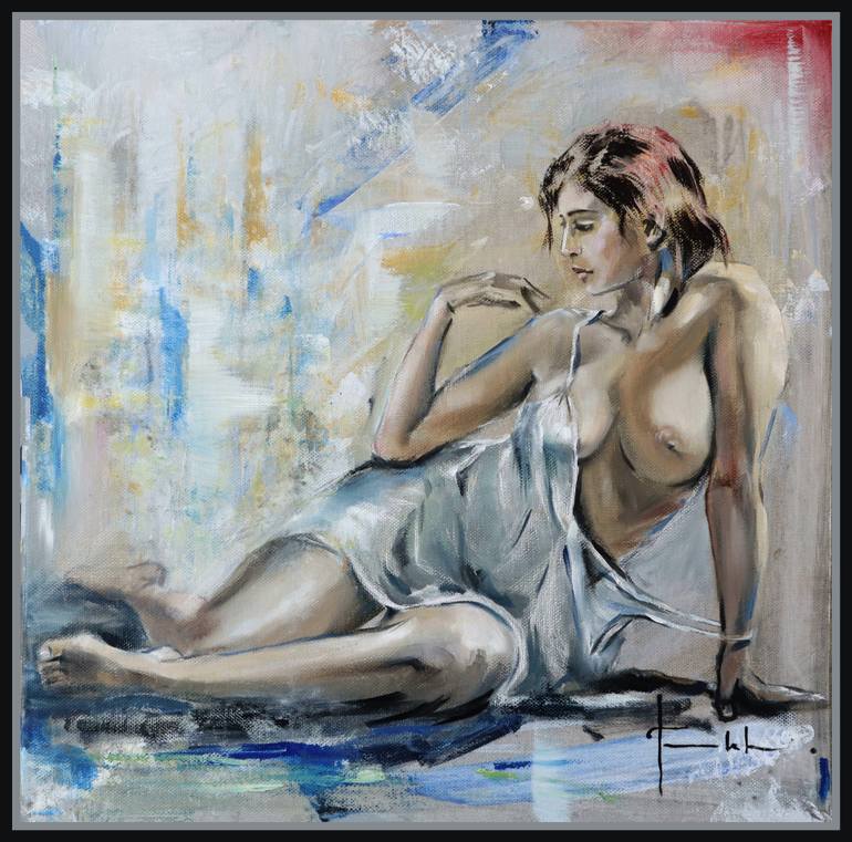 Original Figurative Nude Painting by Igor Fominykh