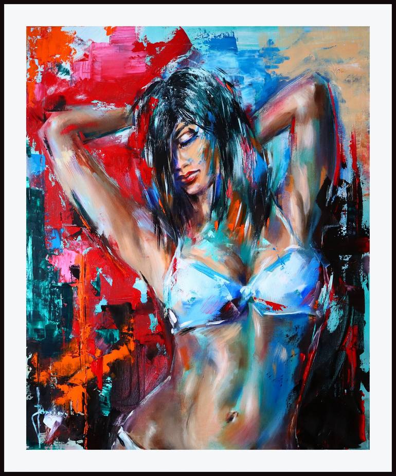 Original Women Painting by Igor Fominykh