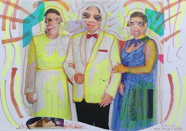 Print of Celebrity Collage by miquel Casajuana Palet