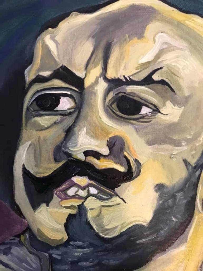 Original Figurative Fantasy Painting by Alex Murillo