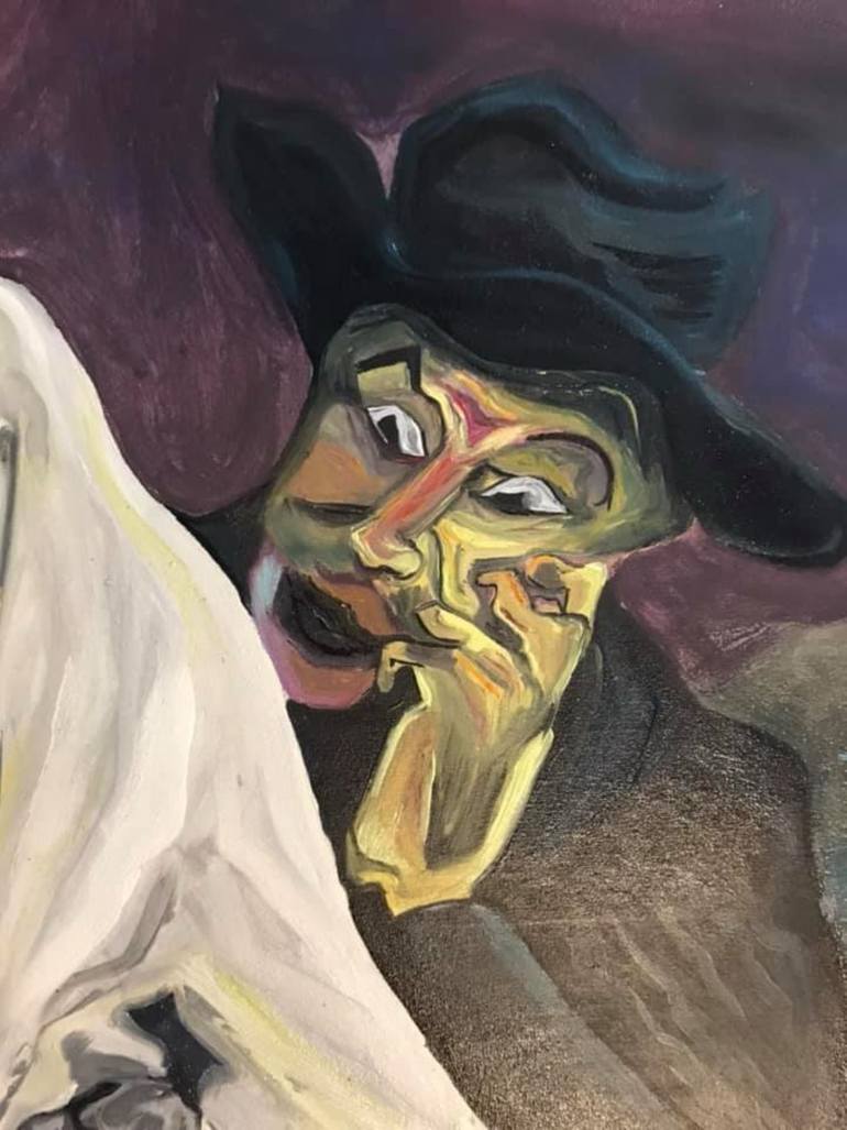 Original Figurative Fantasy Painting by Alex Murillo