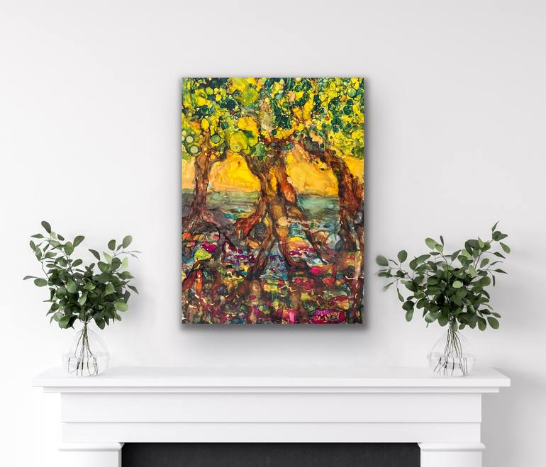 Original Contemporary Nature Painting by Gay Cox