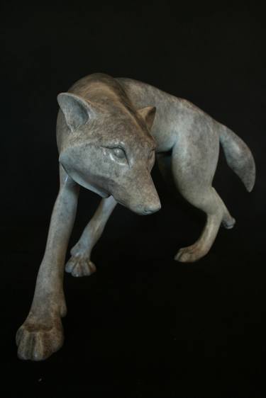 Original Realism Animal Sculpture by Adam Binder