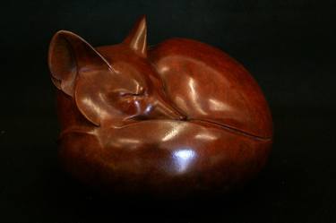 Original Realism Animal Sculpture by Adam Binder