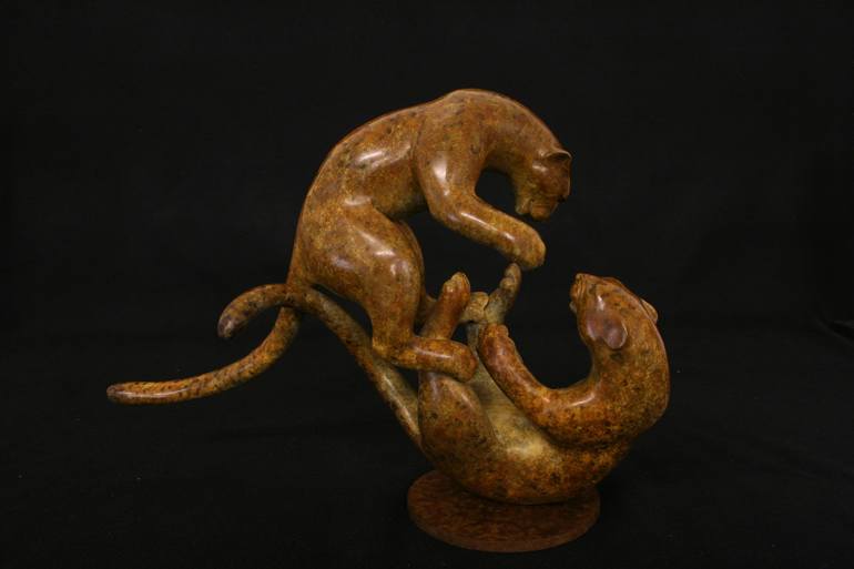 Original Realism Animal Sculpture by Adam Binder