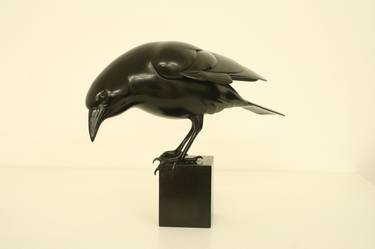 Original Fine Art Animal Sculpture by Adam Binder