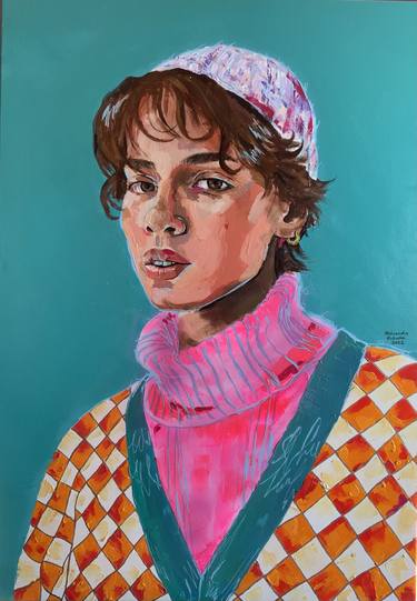 Original Portrait Paintings by Aleksandra Kubacka