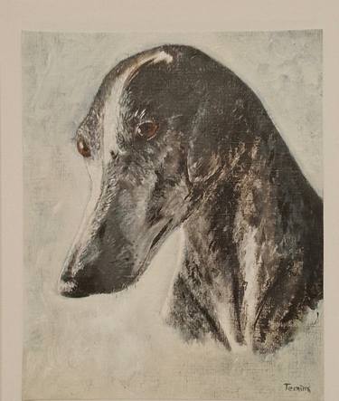 Original Dogs Paintings by Hannah Fox Harper