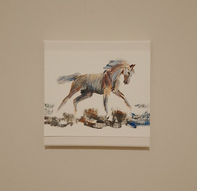 Original Horse Painting by Hannah Fox Harper