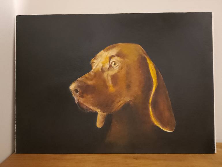 Original Contemporary Animal Painting by Hannah Fox Harper