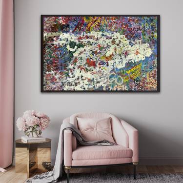 Original Abstract Love Paintings by Nima Jamishi