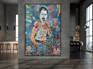 Original Street Art Music Paintings by Nima Jamishi