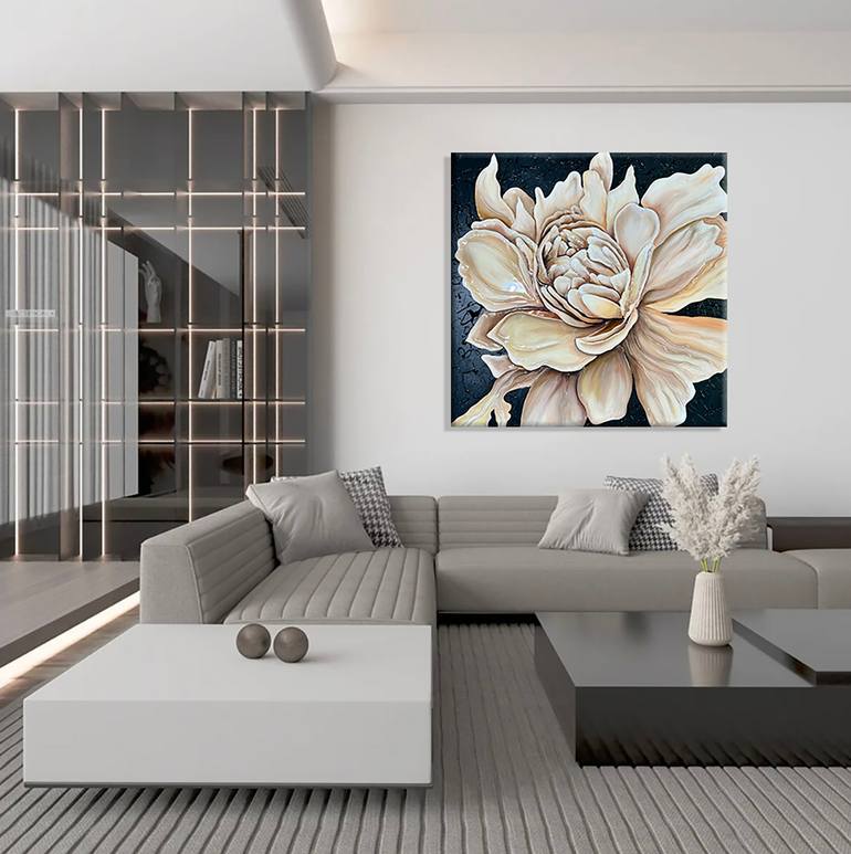 Original Realism Floral Mixed Media by Inna Bertero