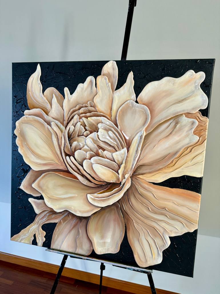 Original Realism Floral Mixed Media by Inna Bertero