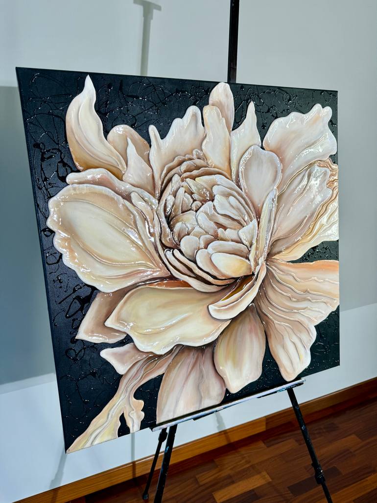 Original Realism Floral Mixed Media by Inna Bertero