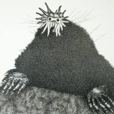 Original Animal Drawing by Jan Deckwitz