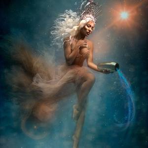 The Star - Tarot Card from Aqua Summersus Tarot Card Deck