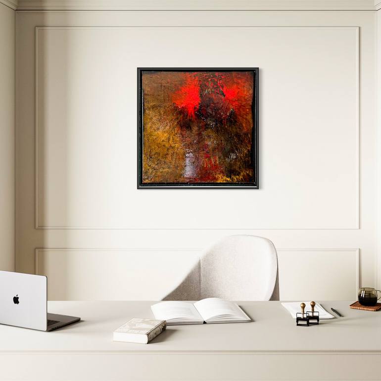 Original Abstract Painting by CLAIRE LASSONNERY