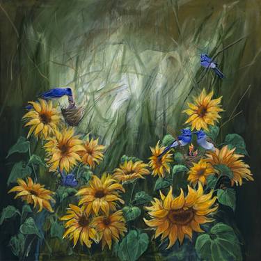 Original Floral Paintings by Priya Gore