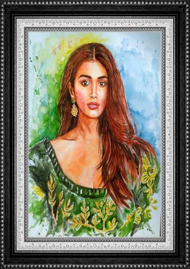 Original Impressionism Women Paintings by Shiva Prakash