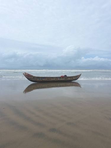 Print of Boat Photography by Leslie Lartey