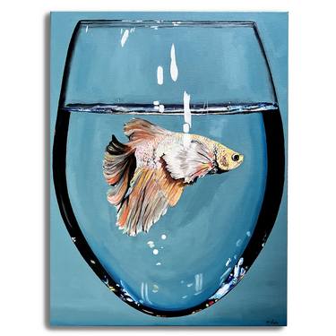 Original Fish Paintings by Kristin Voss