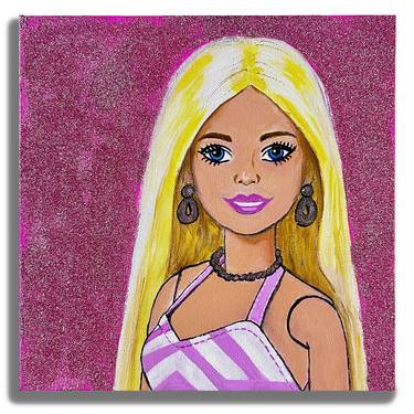 Original Fine Art Pop Culture/Celebrity Mixed Media by Kristin Voss