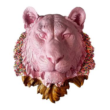 Original Pop Art Animal Sculpture by Kristin Voss