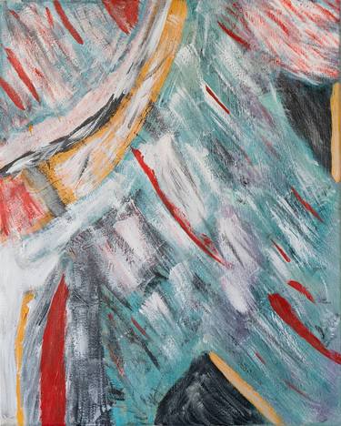 Original Abstract Expressionism Abstract Paintings by Jordan Hawkins