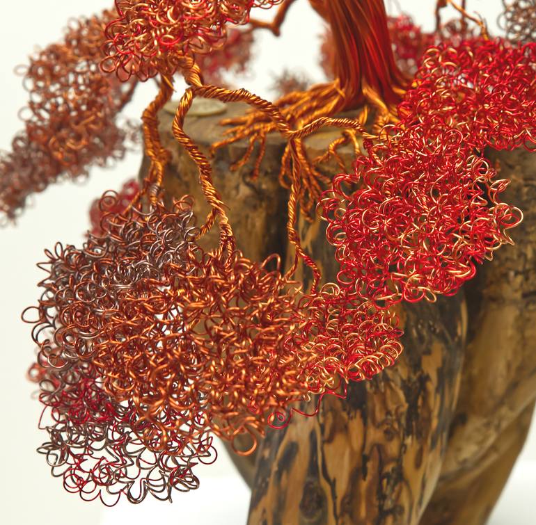 Original Figurative Landscape Sculpture by Helene Barrott