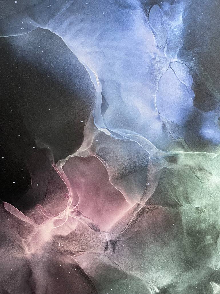Original Abstract Painting by Anna Mäkinen