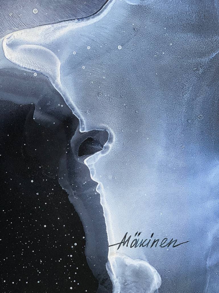 Original Abstract Painting by Anna Mäkinen