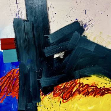 Original Abstract Expressionism Abstract Paintings by Jake Quinlan