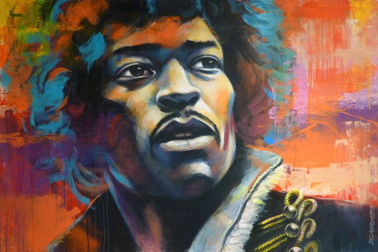 Original  Painting by cedric gachet