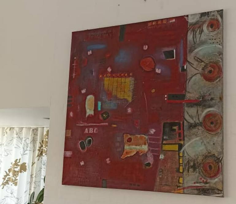 Original Contemporary Abstract Painting by Emili Vit