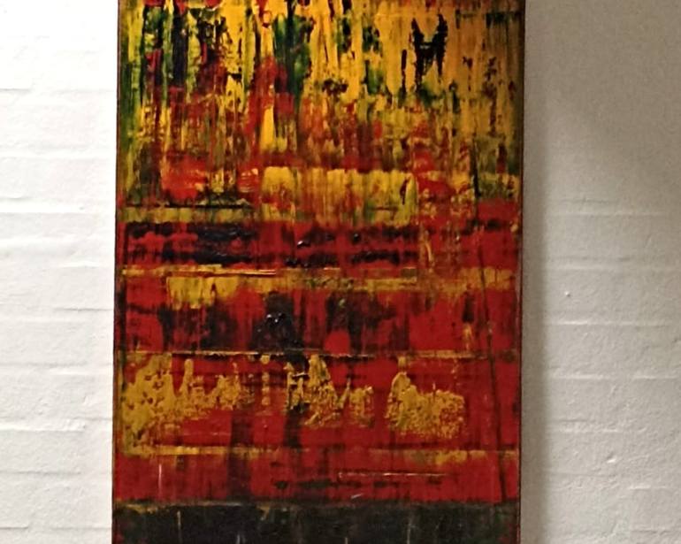 Original Expressionism Abstract Painting by Emili Vit